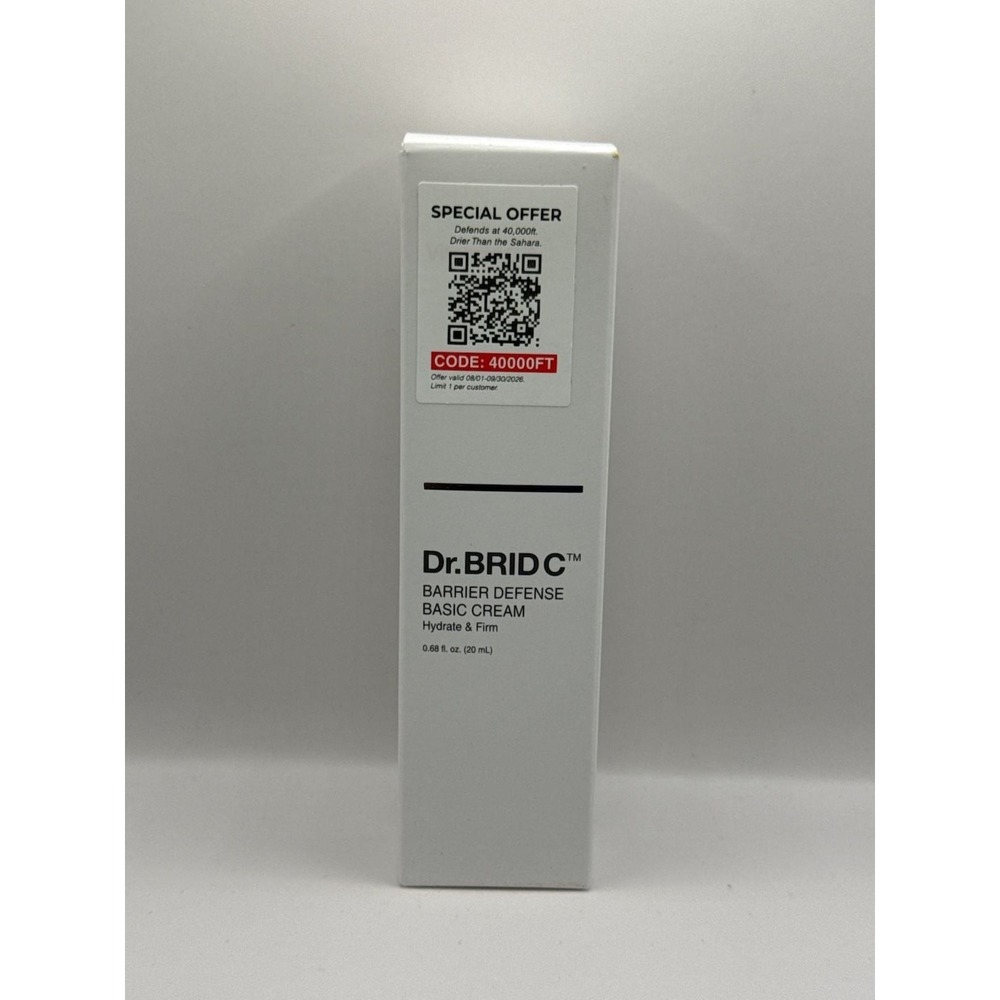 Vitabrid C12 Dr.BRID C Barrier Defense Basic Cream 0.68 fl oz